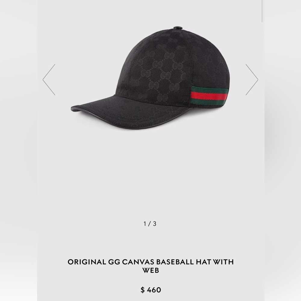 Gucci Original GG Canvas with Web